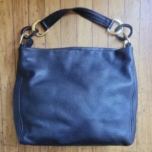 Michael Kors Pebbled Leather Fulton Shoulder Bag